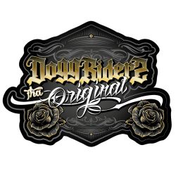 STICKER DOGGRIDERZ : GOLD...